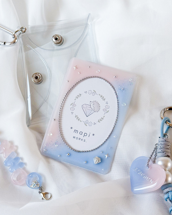 トレカケース デコ ローセレ 推し活 名刺入れ・カードケース *mapi