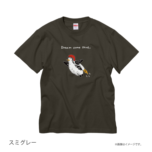 「Dream come true」安心のクオリティ/定番コットンTシャツ/送料無料 6枚目の画像