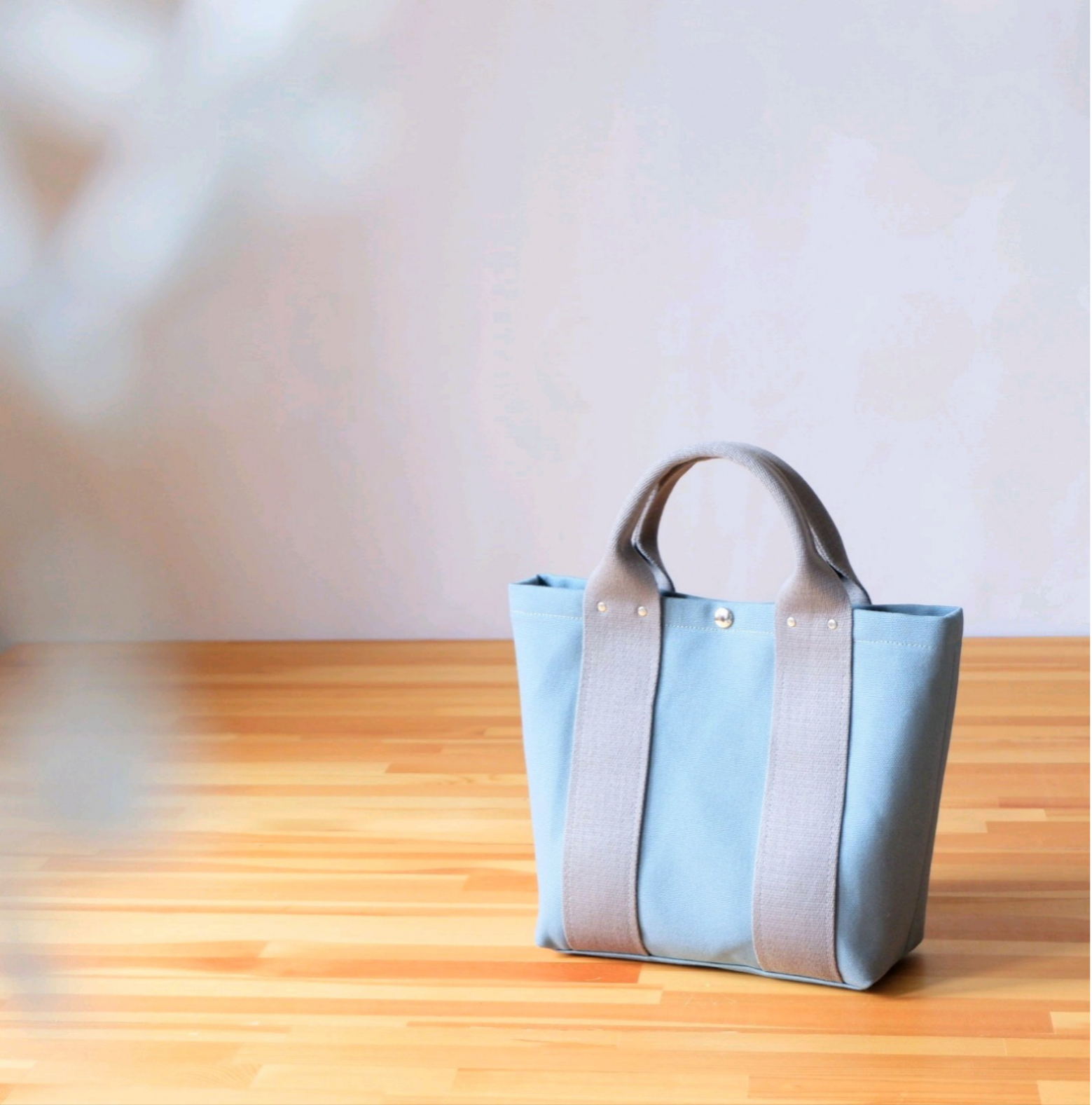 トートS◇Urban | 倉敷帆布 | ペールスカイ×グレー
