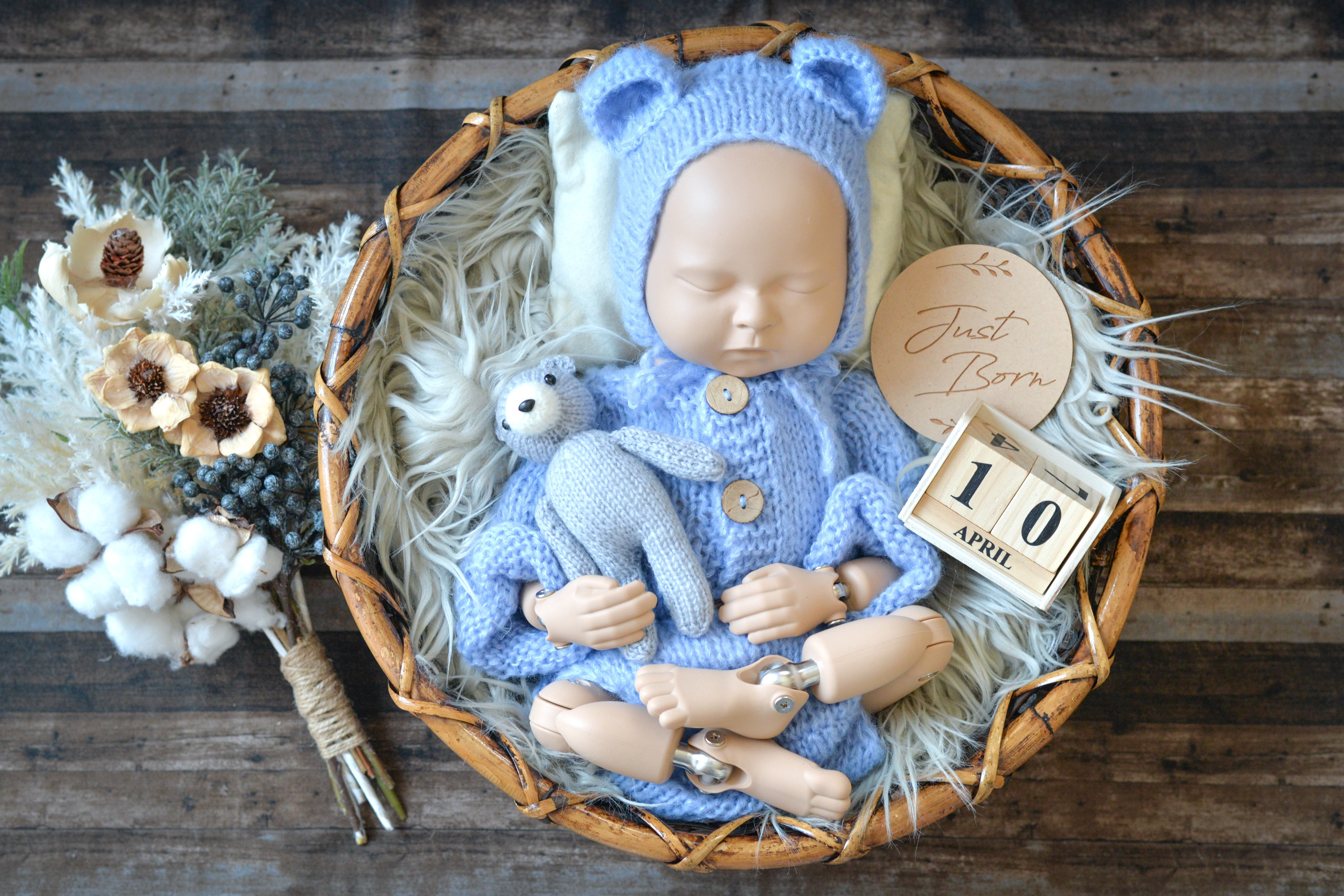 ＜２泊３日レンタル＞自宅で撮れるニューボーンフォトセット⑥｜現役フォトグラファー監修・説明書付き・片道送料無料