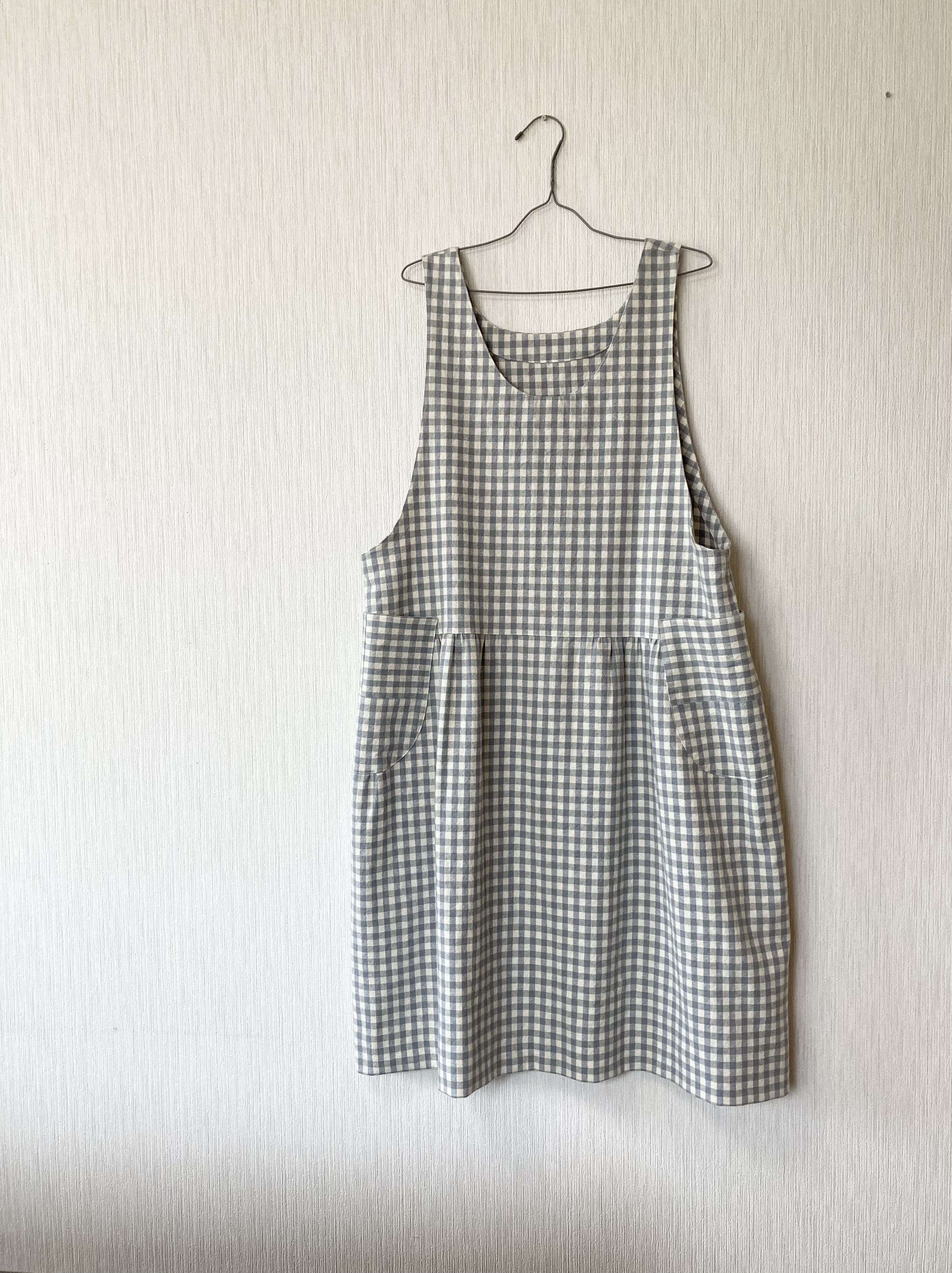 ギンガムジャンパースカート