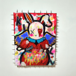 S4号】WE'RE NOT FREAKS【絵画/現代アート/イラスト】 絵画 Chika