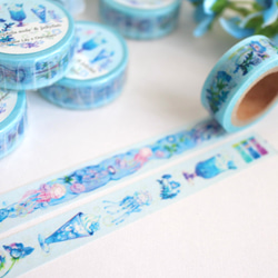 真夜中のクリームソーダと星クジラ マスキングテープ マスキングテープ