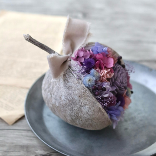 母の日☆ブッダナッツアレンジ☆幸せを呼ぶ木の実 ドライフラワー