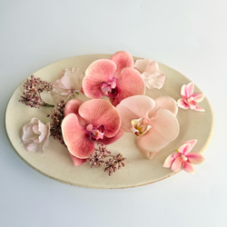 胡蝶蘭♡カラー♡ワインレッドのシックなウェディングブーケ