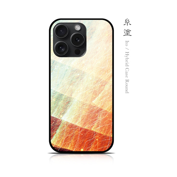 iPhone カバー ケース 桜 初志貫徹 ラップ塗装 黒桜 - 和風 立体型 iPhoneケース / T003000K【Three