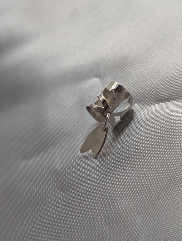 イヤーカフ“揺れるひとひら”  silver925 4枚目の画像