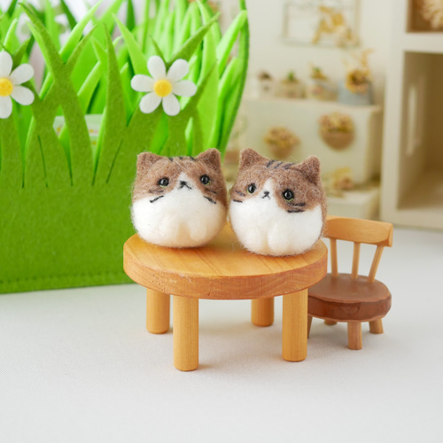 羊毛フェルト　猫 『ジュン様』専用ページ 羊毛フェルト 猫 『ジュン様』専用ページ 羊毛フェルト ロシアン