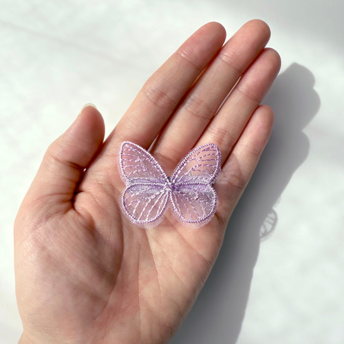 蝶々(ちょうちょ)ヘアクリップ 出産祝い プチギフト プレゼント