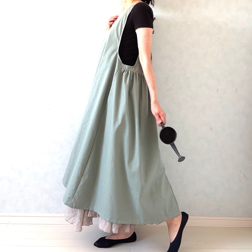 着物リメイク〜和風エプロンドレス エプロン Sewingroom Reico