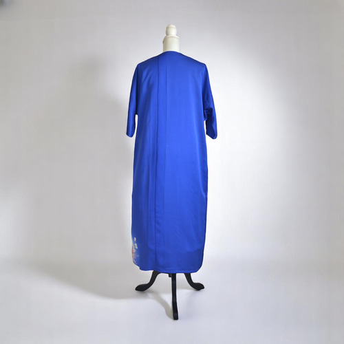 XL ,着物リメイク,上品ワンピース, 黒留袖リメイク ワンピース, ,上品