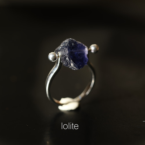 天然石リング、シルバー925 指輪、ハンドメイド、自然モチーフデザイン rg046_2.jpg