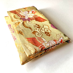 煌翔（こうしょう）』 金襴織物御朱印帳袋 B6サイズ 鳳凰 紗綾形