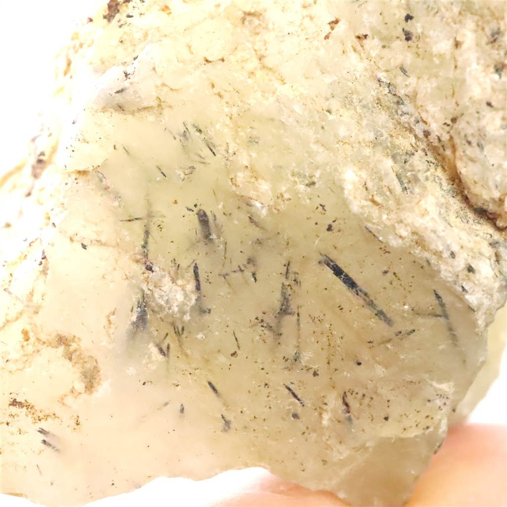 ザギマウンテン  クォーツ エレスチャル グラナイト共生 原石 40.8g #28700