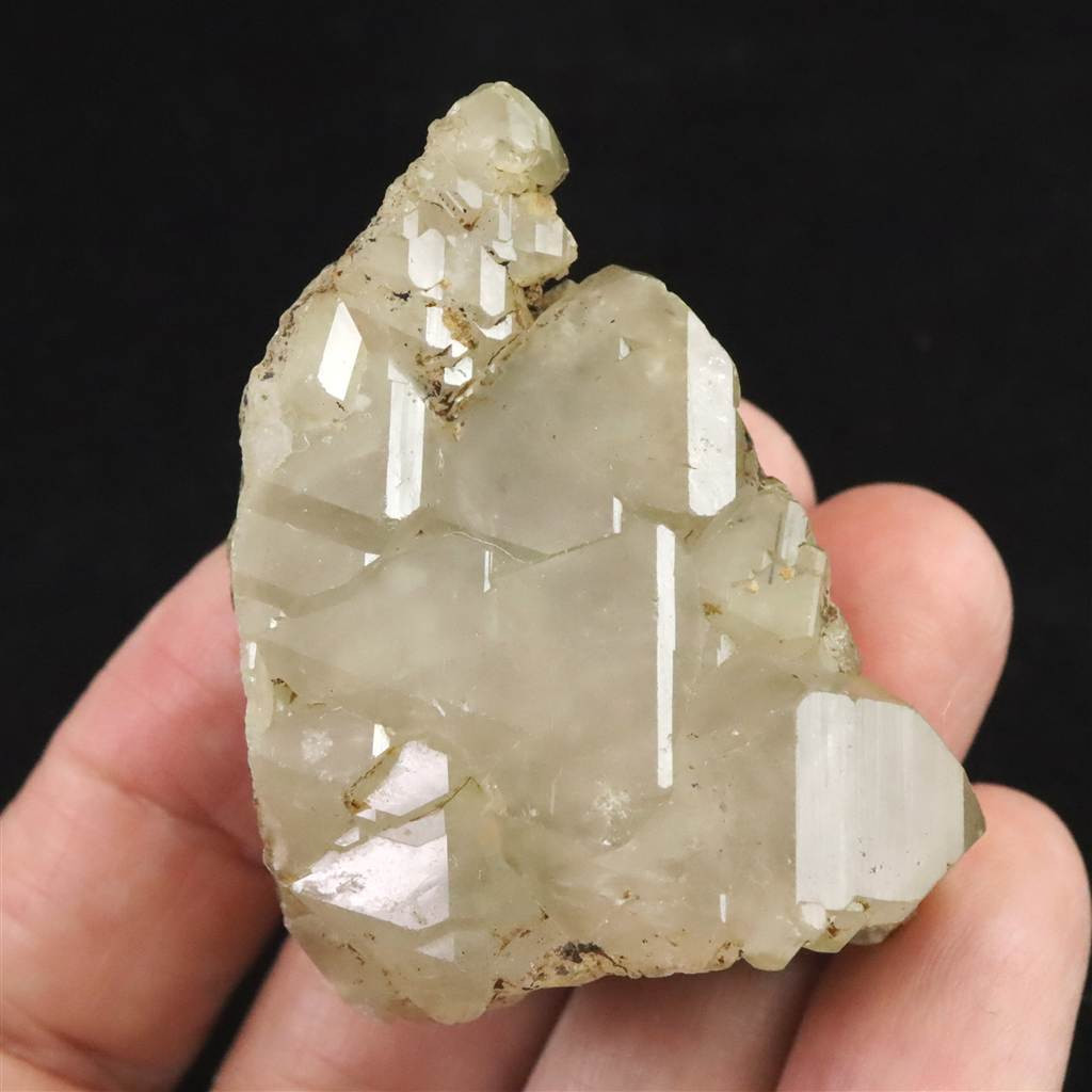 ザギマウンテン  クォーツ エレスチャル グラナイト共生 原石 40.8g #28700