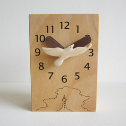 夏の想い出 スクエアー 卓上時計 1枚目の画像