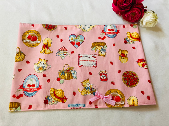 手帳カバー　ハンドメイド　マーガレット＆ソフィー　無印サイズ　A5サイズ　 7枚目の画像