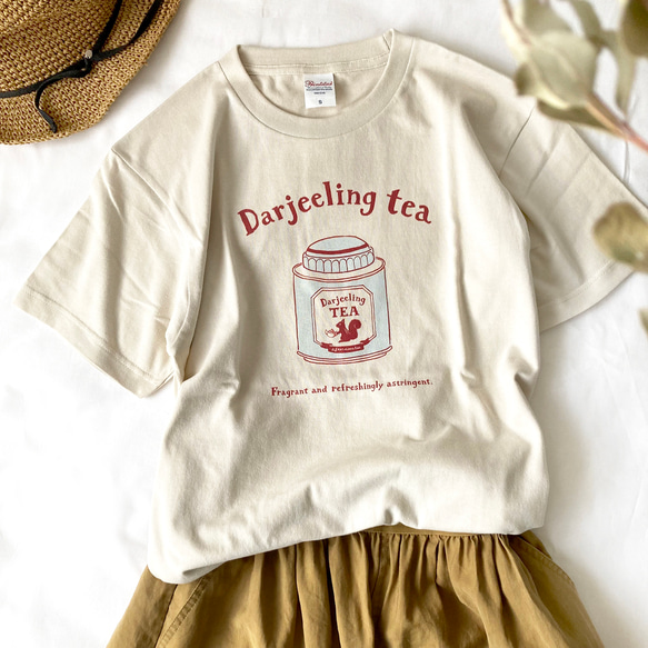 【6月下旬出貨】大吉嶺T卹（奶茶）《Tea-shirt》｜紅茶 第1張的照片