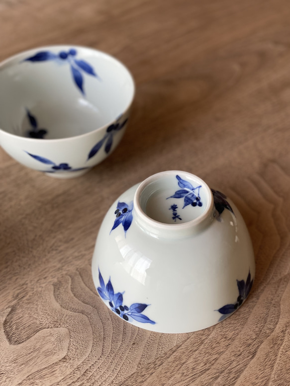 南天 ごはん茶碗 7枚目の画像