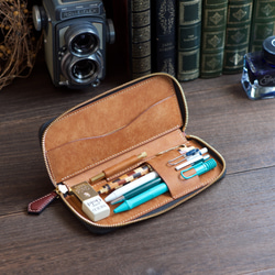 スリムファスナーペンケース カラーオーダー 8枚目の画像