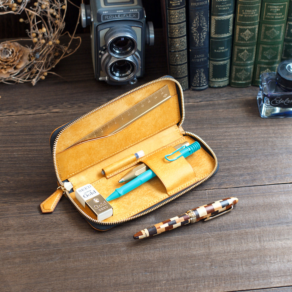 スリムファスナーペンケース カラーオーダー 7枚目の画像