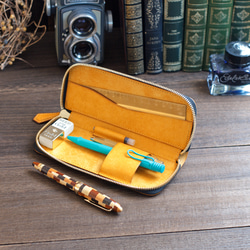 スリムファスナーペンケース カラーオーダー 13枚目の画像