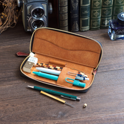 スリムファスナーペンケース カラーオーダー 12枚目の画像