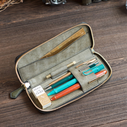 スリムファスナーペンケース カラーオーダー 10枚目の画像