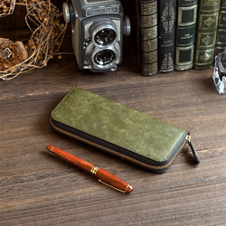 スリムファスナーペンケース カラーオーダー 4枚目の画像