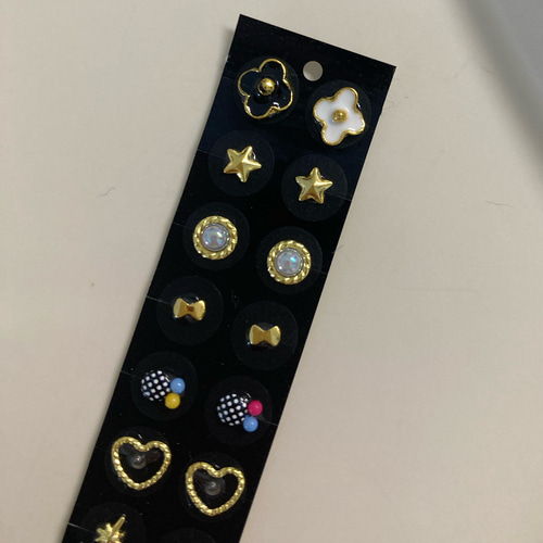 カッシー様　耳つぼジュエリー 10枚セット 3点セット ダイエット・健康 カッシー様 耳つぼジュエリー 10枚