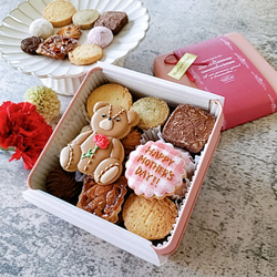 母の日ギフト2025】テディベアクッキー缶 クッキー CAN-tasticcookies