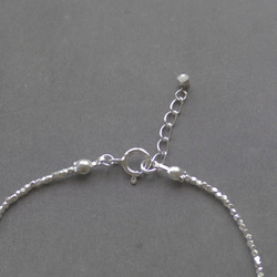 ❮再販×6❯ 天然石★サファイア　カレンシルバー　ブレスレット　No. 3 6枚目の画像