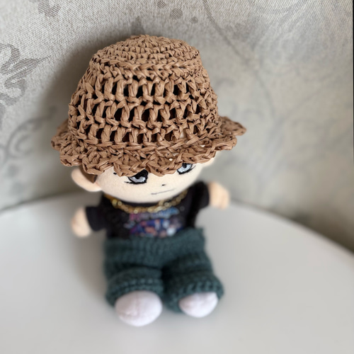 【オーダーページ】ちびぬい　はぴぬい　麦わら帽子 はぴぬい帽子 ぬいぐるみ shirogohan 通販 19186820｜Creema