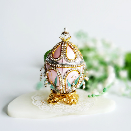 メモリアルエッグアート♡ベビートゥースケース・へその緒・小物入れ