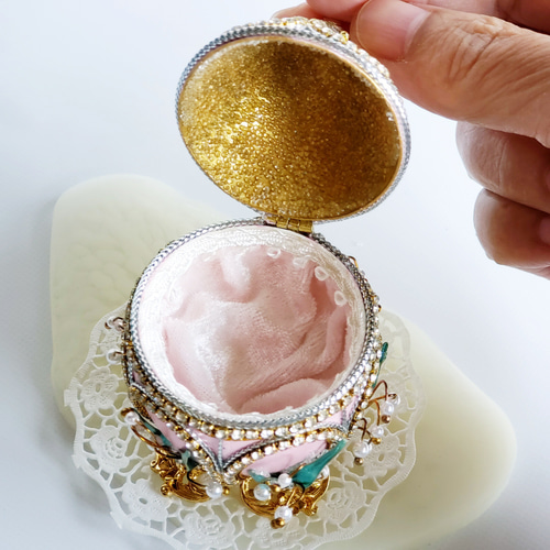 メモリアルエッグアート♡ベビートゥースケース・へその緒・小物入れ