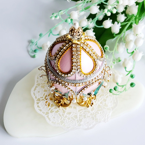 メモリアルエッグアート♡ベビートゥースケース・へその緒・小物入れ