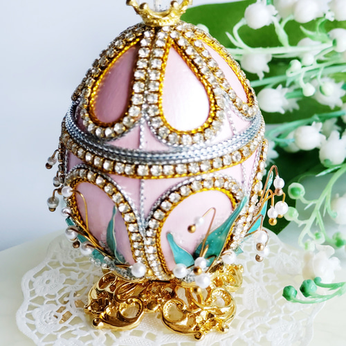 メモリアルエッグアート♡ベビートゥースケース・へその緒・小物入れ