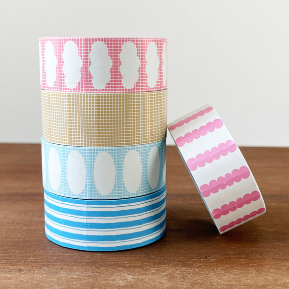 ラベラーシール オーバルフレーム ラムネ ラベルシール ロールシール マスキングテープ スケジュール帳 6枚目の画像