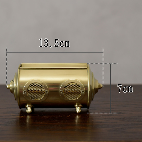 真鍮のスマホスピーカー 7枚目の画像