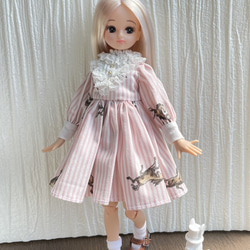 22センチドール　ピュアニーモ　リカちゃん　ブライス　着せ替え服セット Amazon | 1/6 ドール ジャージ 上下セット ピンク ネオブライス リカ