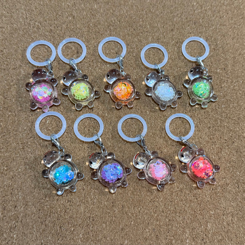 アンブレラマーカー ハワイアン カメ ホヌ アクセサリー 目印 チャーム