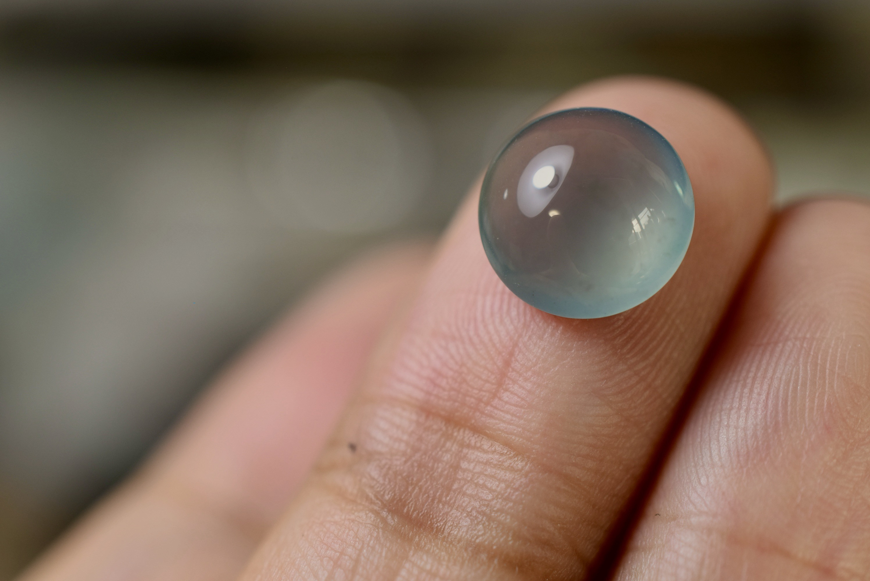 RS10-90 極品 宝石質 高氷種 氷青緑色 天然グアテマラ産 A貨 本翡翠 ルース 裸石 硬玉 ジェダイト