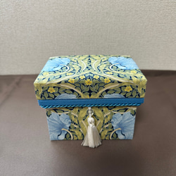 インテリアミニ茶箱 ウィリアムモリス ピンパーネル 自分へのご褒美