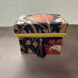 インテリアミニ茶箱 ウィリアムモリス ピンパーネル 自分へのご褒美