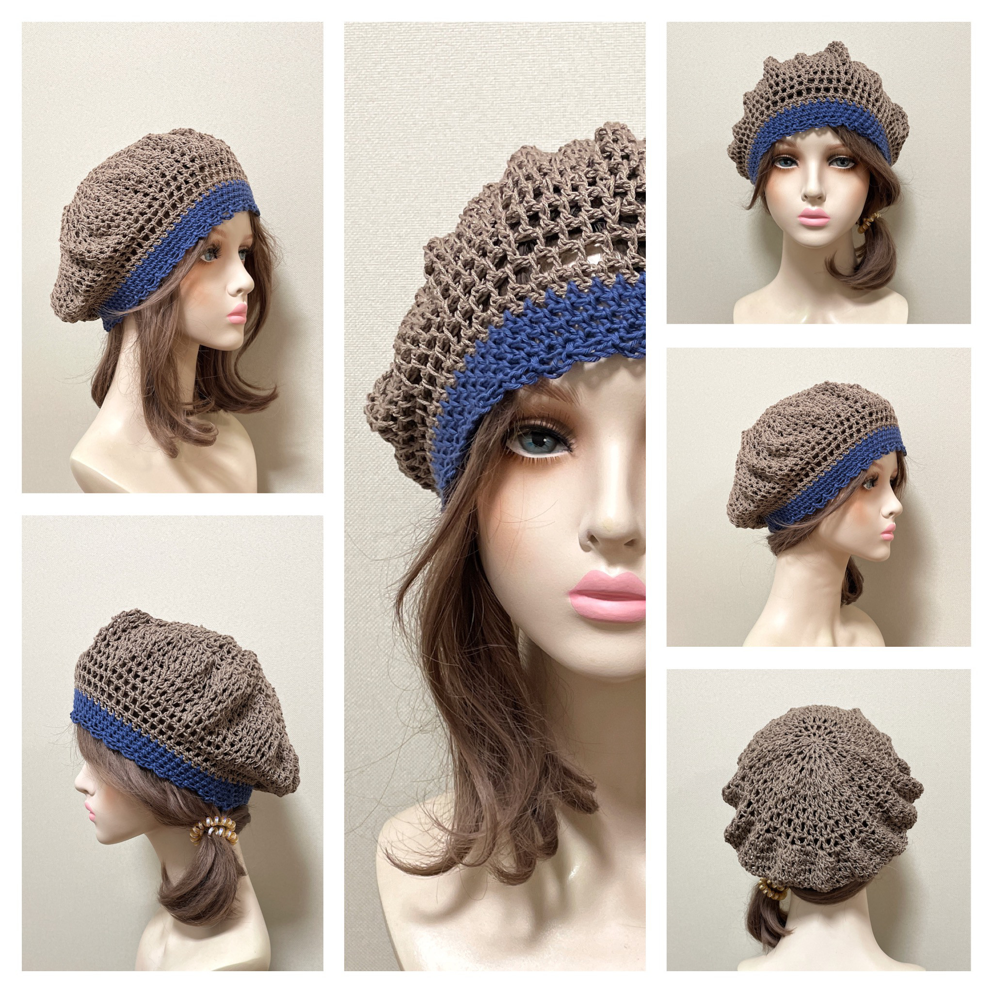 サマーベレー帽Ｌ＊春夏秋＊５１