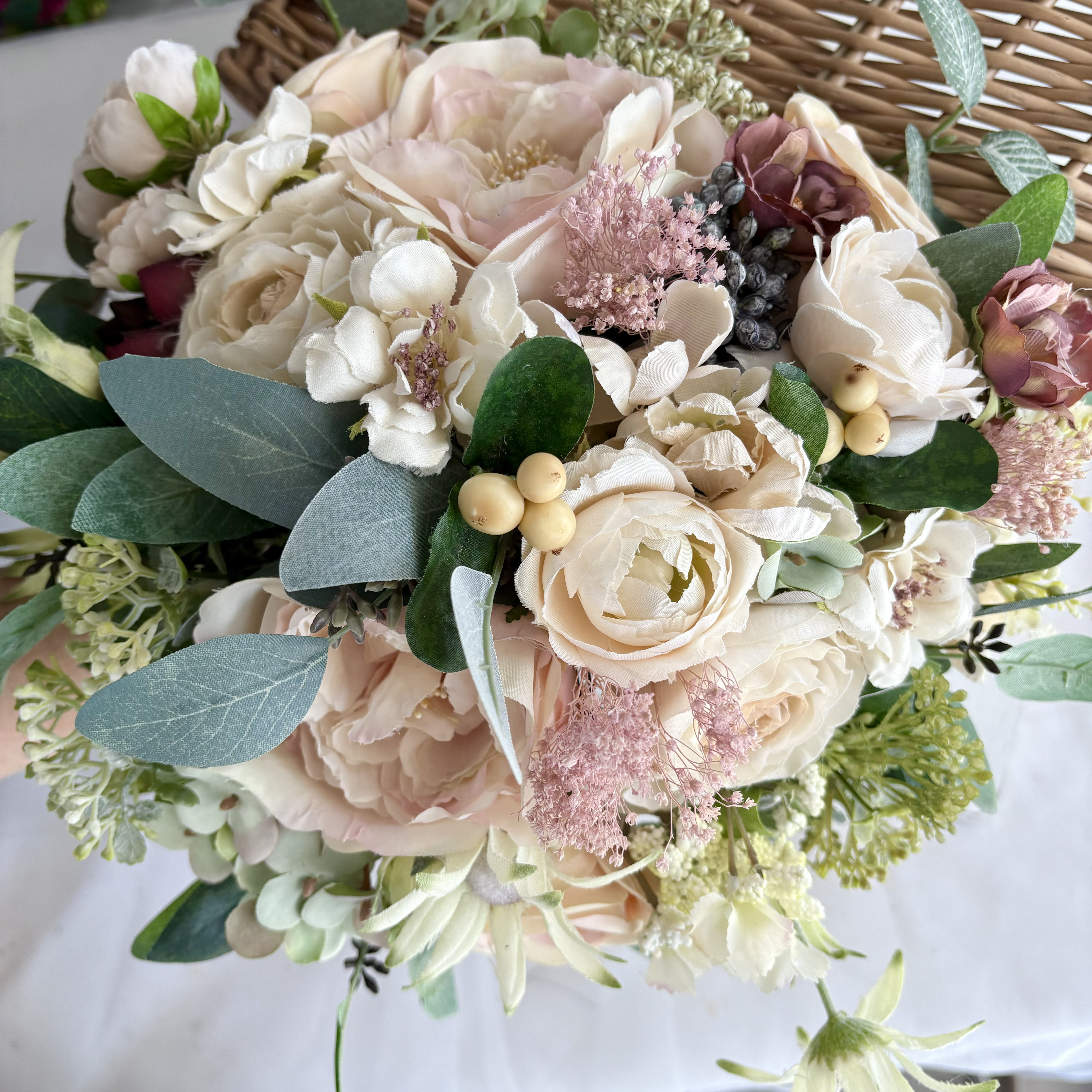 ウェディングブーケ　ナチュラル