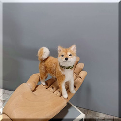 羊毛フェルト 柴犬