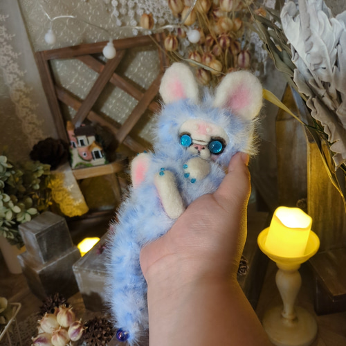 魔法の森の小さなお家森の雫ベビー魔法幼獣ハンドメイドアートドール幻獣17