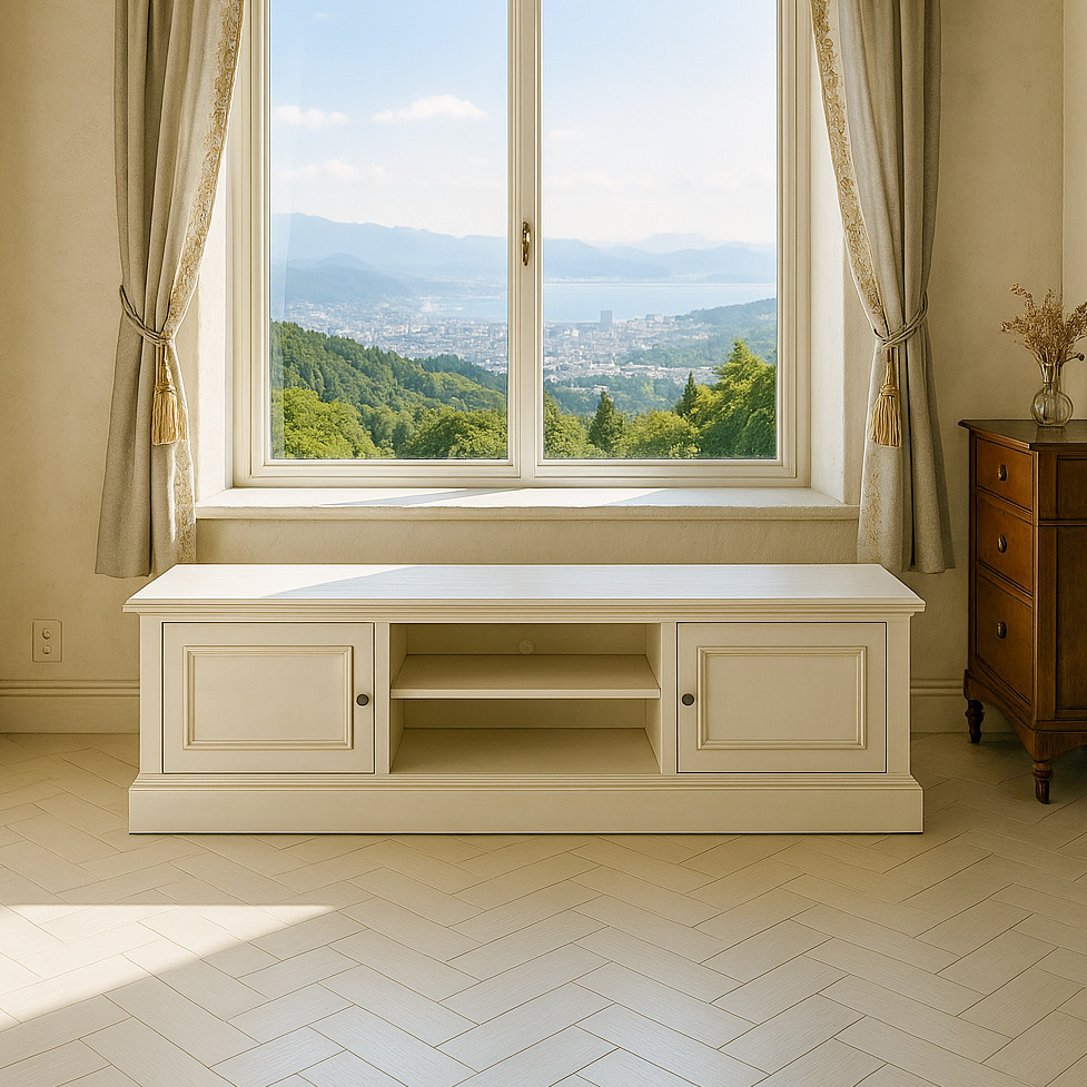 【極美品】アンティーク調 テレビボード ローボード 楽天市場】アンティーク調 ローボード 幅112cm木製 アンティーク