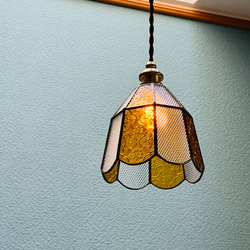 ステンドグラスペンダントライト ✨昭和レトロ✨ シーリングライト
